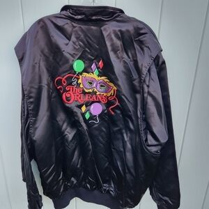 VTG Club Orleans silk jacket  The Orleans Casino Rare Embroidered Size 2…